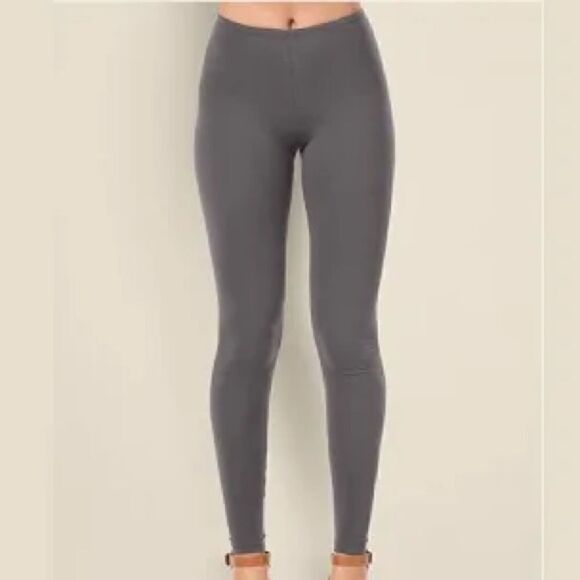YELETE Reg High Waisted Leggings Charcoal NWT - Picture 7 of 8